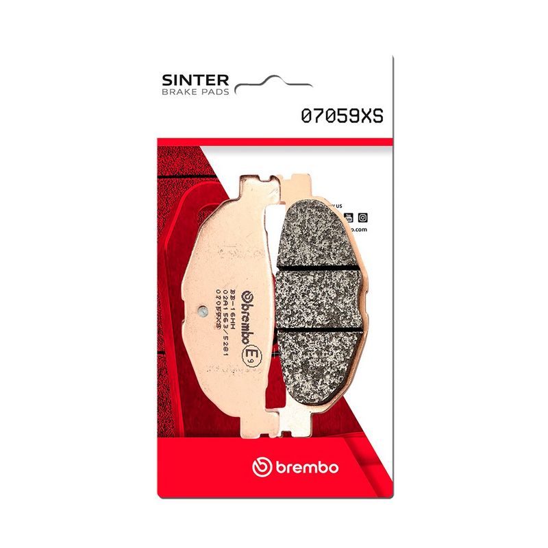 Bremsbelagsatz, Scheibenbremse BREMBO 07059XS