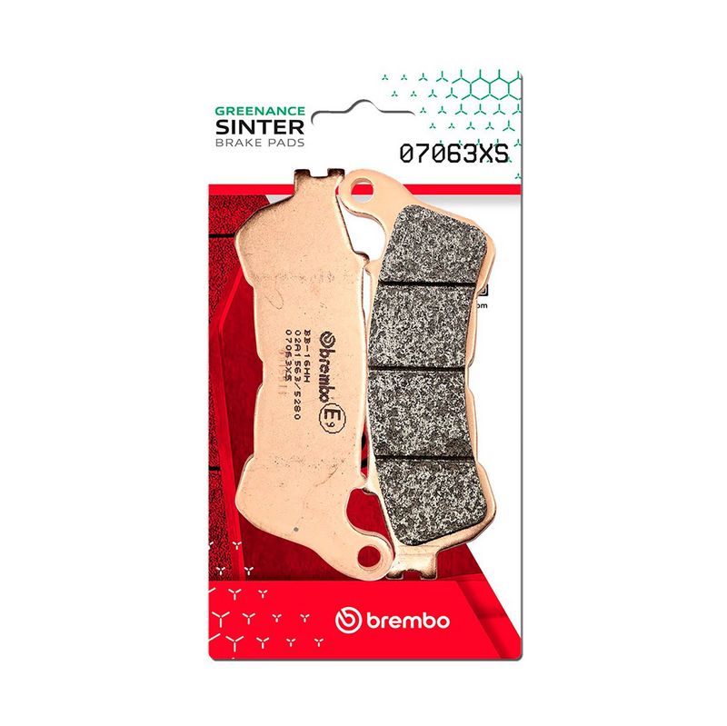 Bremsbelagsatz, Scheibenbremse BREMBO 07063XS