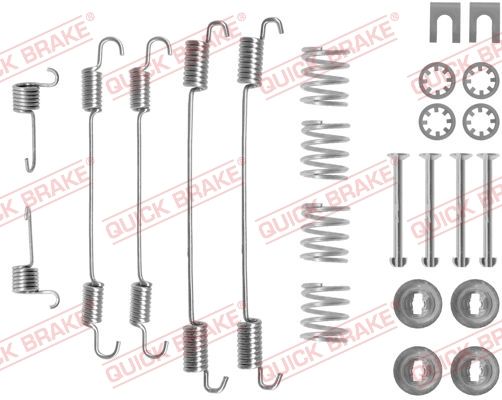 Zubehörsatz, Bremsbacken QUICK BRAKE 105-0747