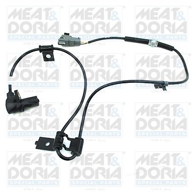 Sensor, Raddrehzahl MEAT & DORIA 90861
