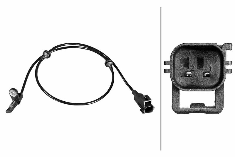 Raddrehzahlsensor ABS-Sensor HELLA 6PU 358 216-381