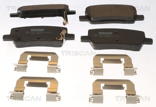 Bremsbelagsatz, Scheibenbremse TRISCAN 811081001