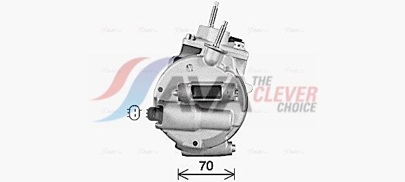 Kompressor, Klimaanlage AVA QUALITY COOLING FDAK670