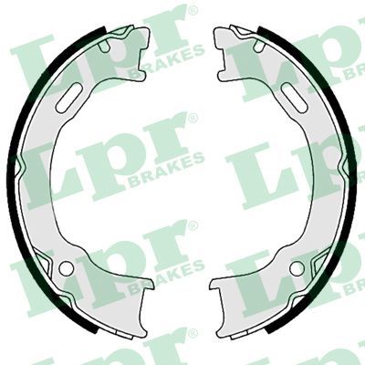 Bremsbackensatz, Feststellbremse LPR 09560
