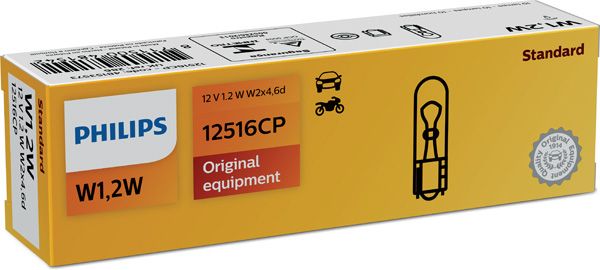 Glühlampe, Innenraumleuchte PHILIPS 12516cp