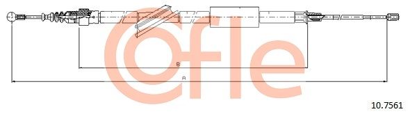 Seilzug, Feststellbremse COFLE 10.7561