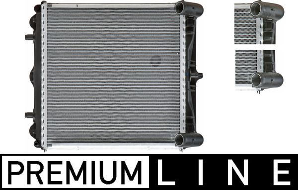 Kühler, Motorkühlung MAHLE CR370000P