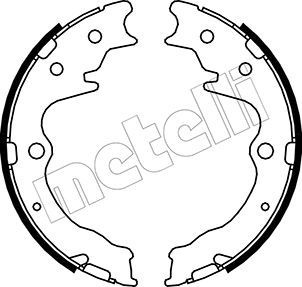 Bremsbackensatz, Feststellbremse METELLI 53-0228