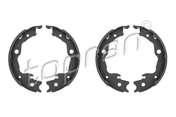 Bremsbackensatz, Feststellbremse TOPRAN 633 902