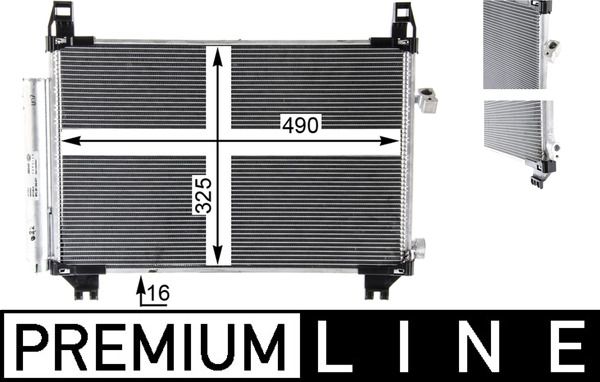 Kondensator, Klimaanlage MAHLE AC806000P