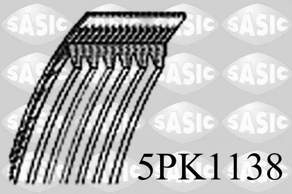 Keilrippenriemen SASIC 5PK1138