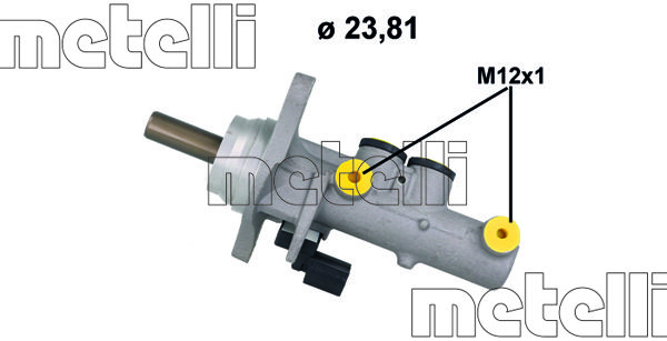 Hauptbremszylinder METELLI 05-1213