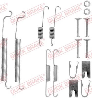 Zubehörsatz, Bremsbacken QUICK BRAKE 105-0807