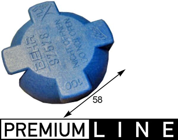 Verschlussdeckel, Kühlmittelbehälter MAHLE CRB84000P