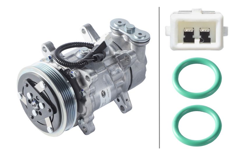 Kompressor, Klimaanlage HELLA 8FK 366 200-281