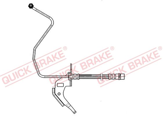 Bremsschlauch QUICK BRAKE 35.914