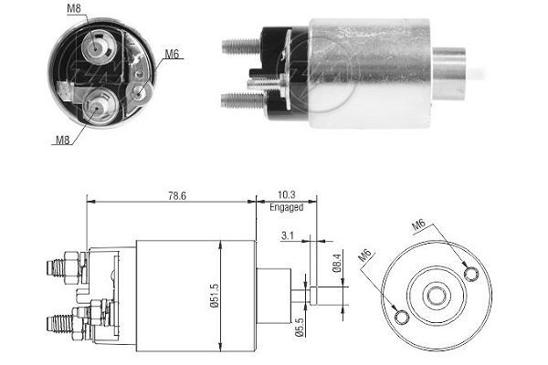 Magnetschalter, Starter ERA ZM3795