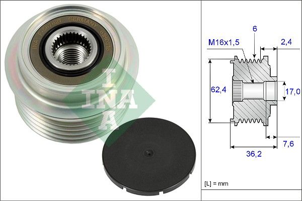 Generatorfreilauf INA 535023810