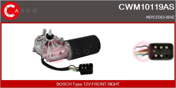 Scheibenwischermotor Casco CWM10119AS