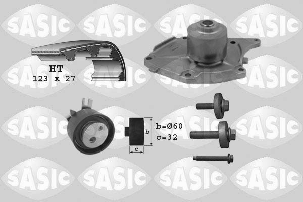 Wasserpumpe + Zahnriemensatz SASIC 3904022