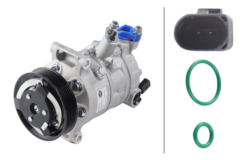 Kompressor, Klimaanlage HELLA 8FK 366 200-491