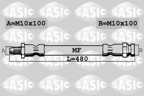 Bremsschlauch SASIC 6606217
