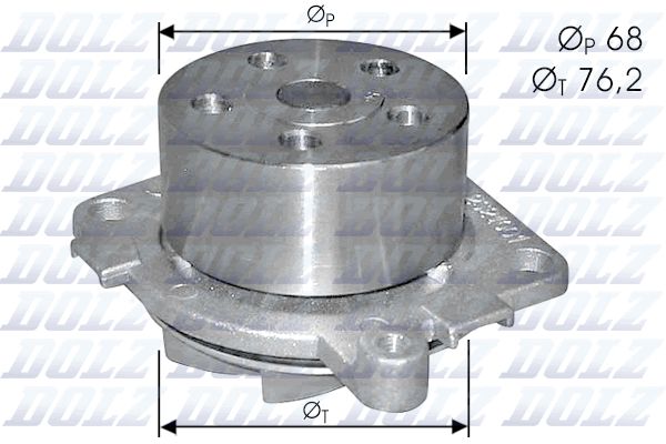 Wasserpumpe, Motorkühlung DOLZ S213