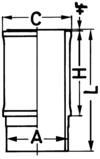 Cylinderhylsa KOLBENSCHMIDT 89645110