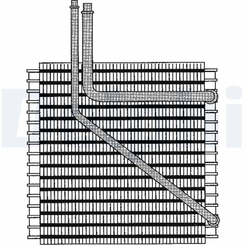Verdampfer, Klimaanlage DELPHI TSP0525058