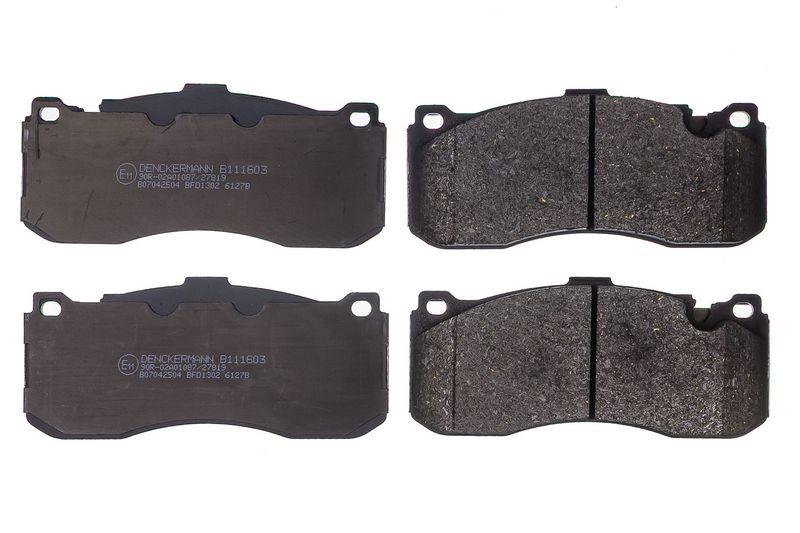Bremsbelagsatz Bremsbeläge Denckermann B111603
