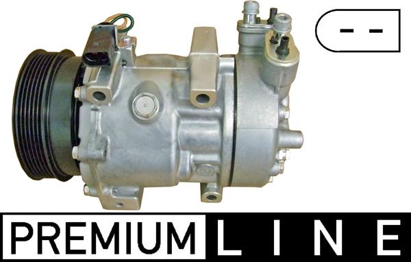 Kompressor, Klimaanlage MAHLE ACP1281000P