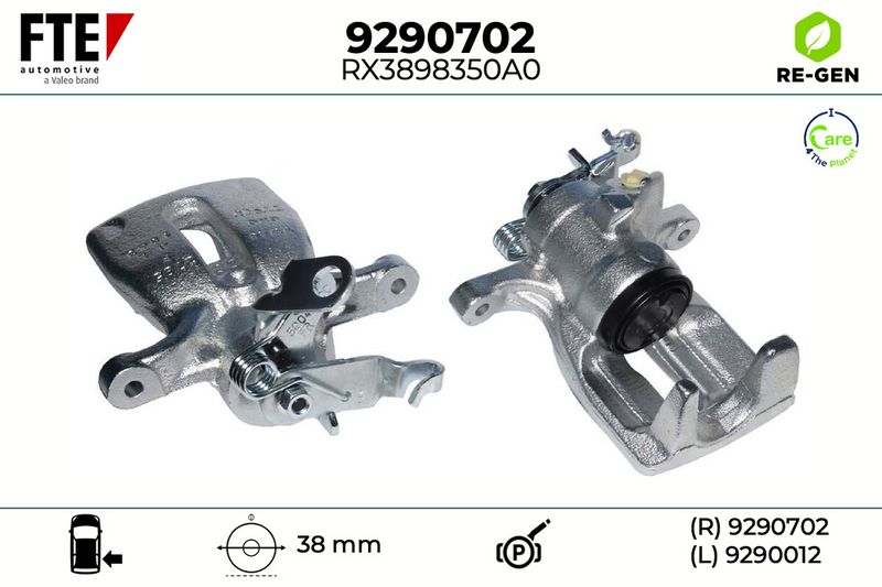 Bremssattel FTE 9290702