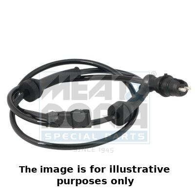 Sensor, Raddrehzahl MEAT & DORIA 90189e