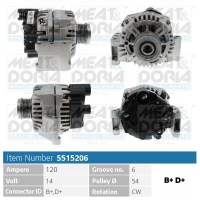 Generator MEAT & DORIA 5515206