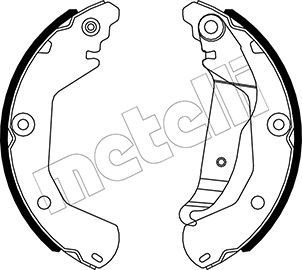 Bremsbackensatz METELLI 53-0554