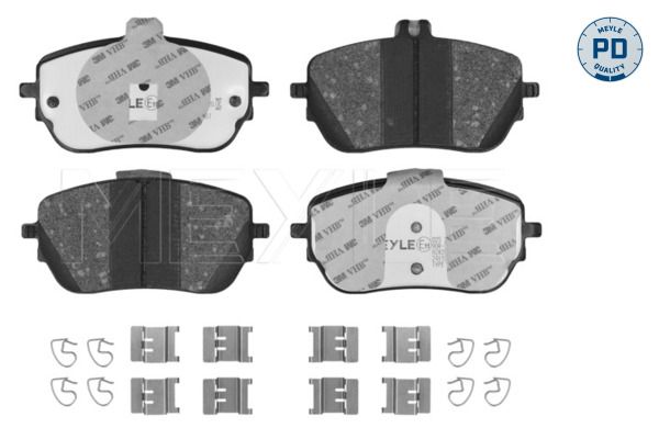 Bremsbelagsatz Bremsbeläge MEYLE 025 229 8819/PD