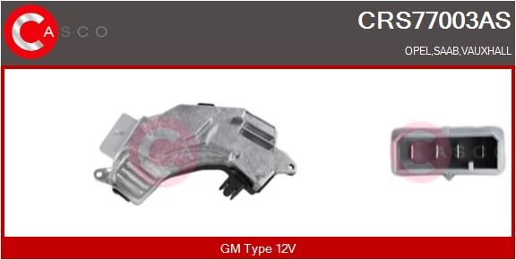 Widerstand Innenraumgebläse Casco CRS77003AS