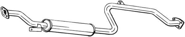 Mittelschalldämpfer BOSAL 283-153