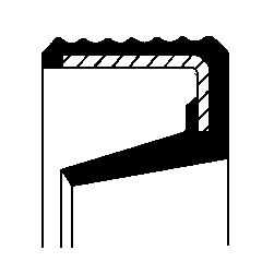 Wellendichtring, Automatikgetriebe CORTECO 01033608b