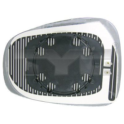 Spiegelglas, Außenspiegel TYC 301-0038-1