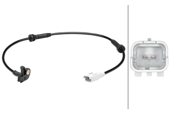 Sensor, Raddrehzahl HELLA 6PU012679-181