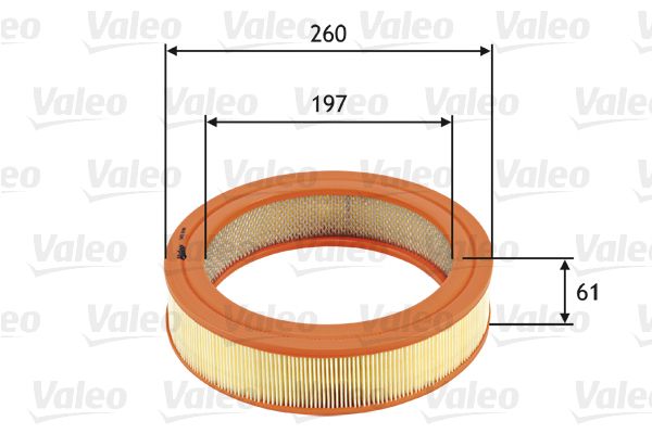 Luftfilter VALEO 585698