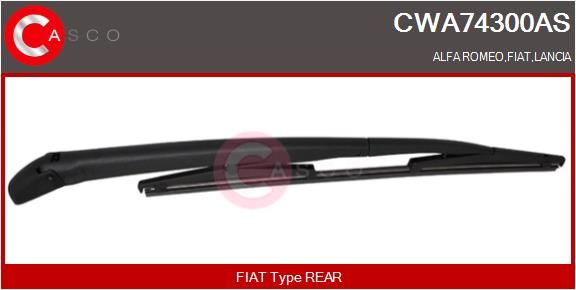 Wischarm Scheibenreinigung Casco CWA74300AS