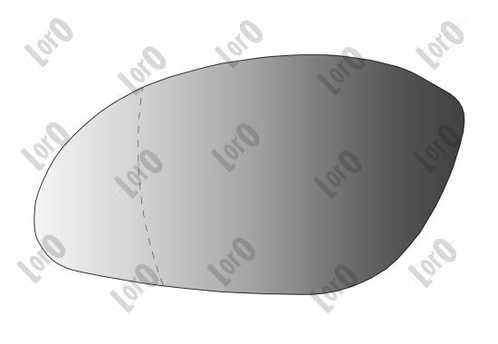 Spiegelglas, Außenspiegel ABAKUS 2821g07