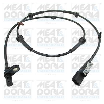 Sensor, Raddrehzahl MEAT & DORIA 90765