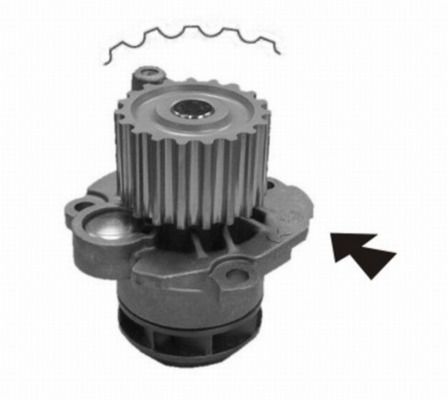 Wasserpumpe, Motorkühlung MAHLE CP58000S