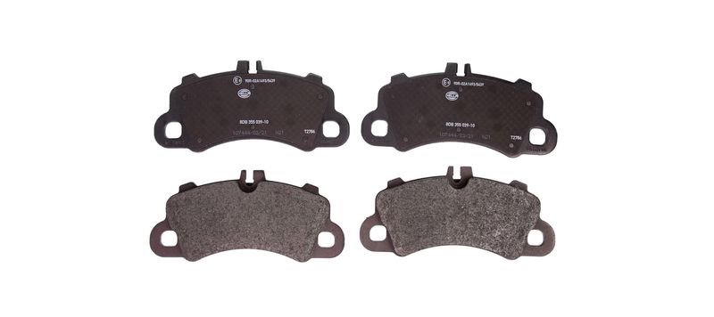 Bremsbelagsatz Bremsbeläge HELLA 8DB 355 039-101