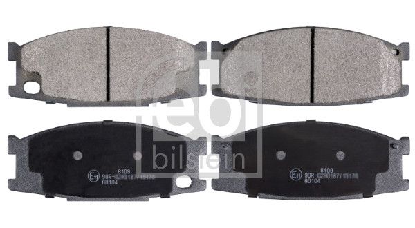 Bremsbelagsatz Bremsbeläge FEBI BILSTEIN 16949
