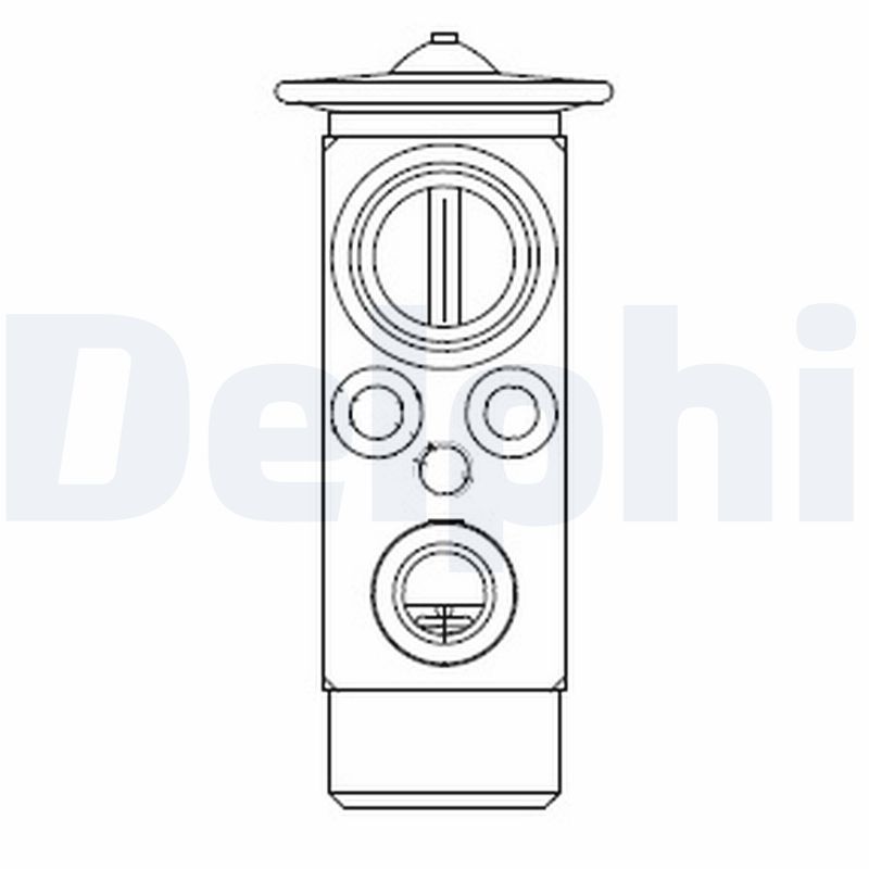 Expansionsventil, Klimaanlage DELPHI CB1024V
