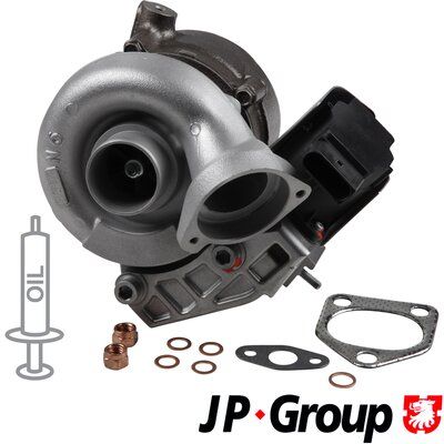 Lader, Aufladung JP GROUP 1417402600